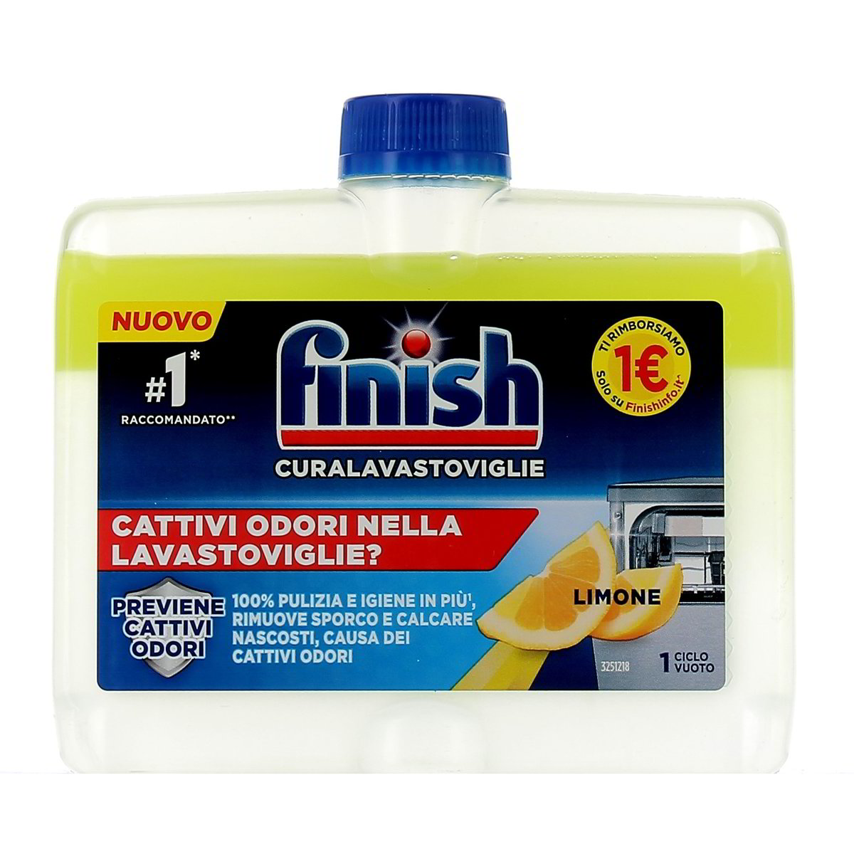 Finish Cura Lavastoviglie Limone 250 ml