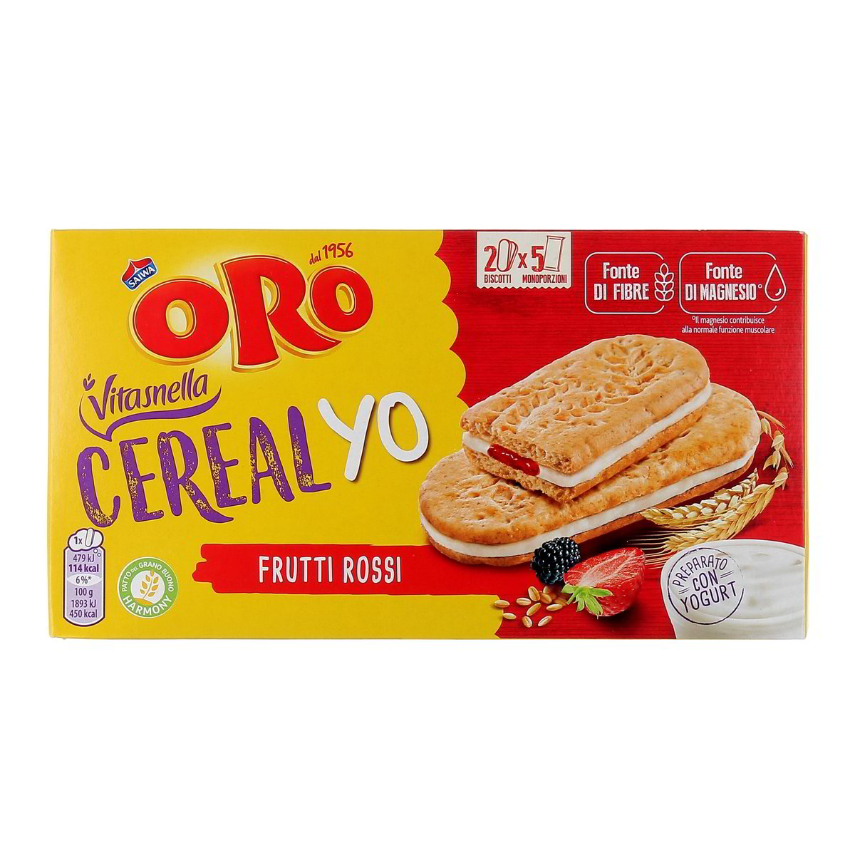 Vitasnella Cereal Yo Frutti Rossi 253 g
