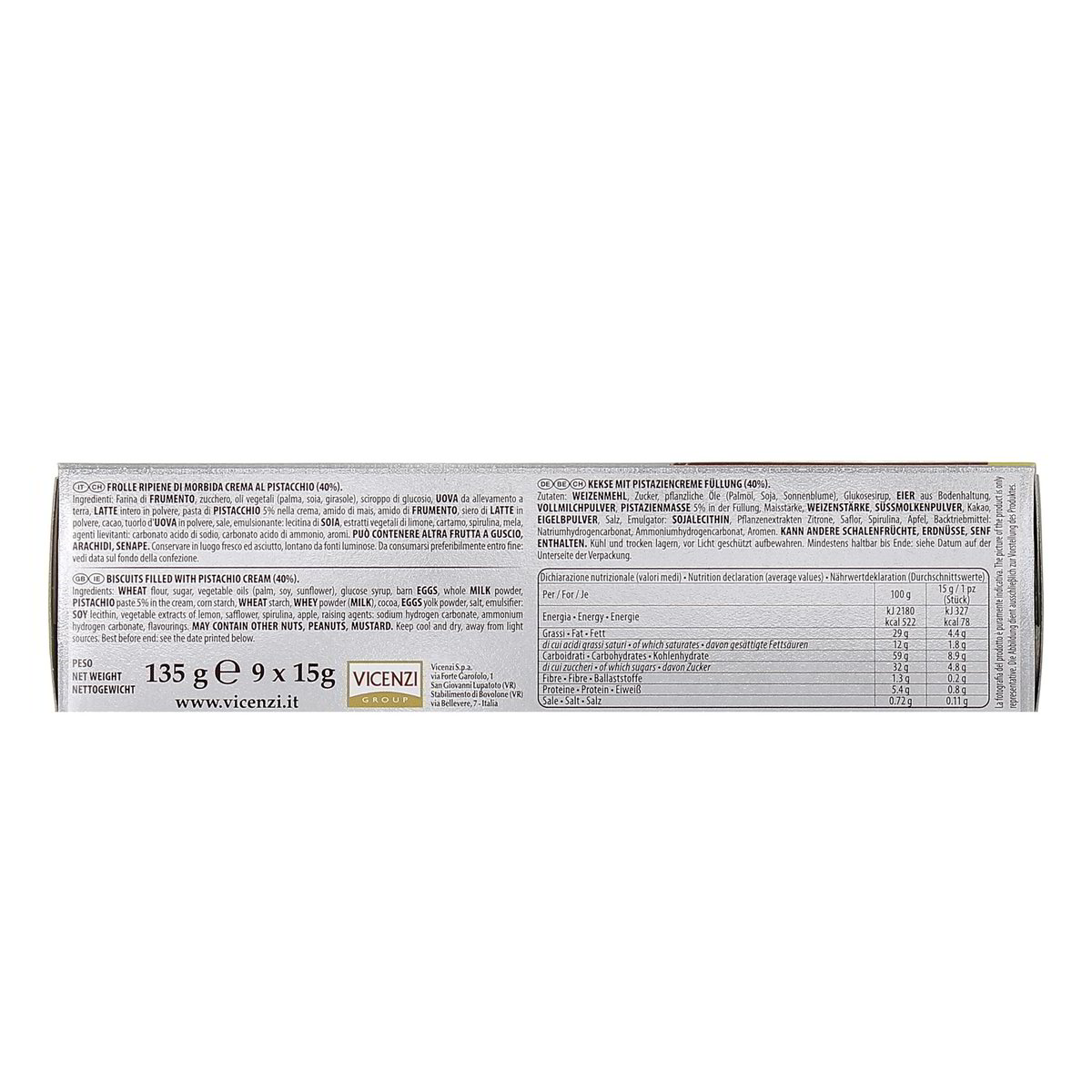 Grisbì Pistacchio 135 g — immagine 3