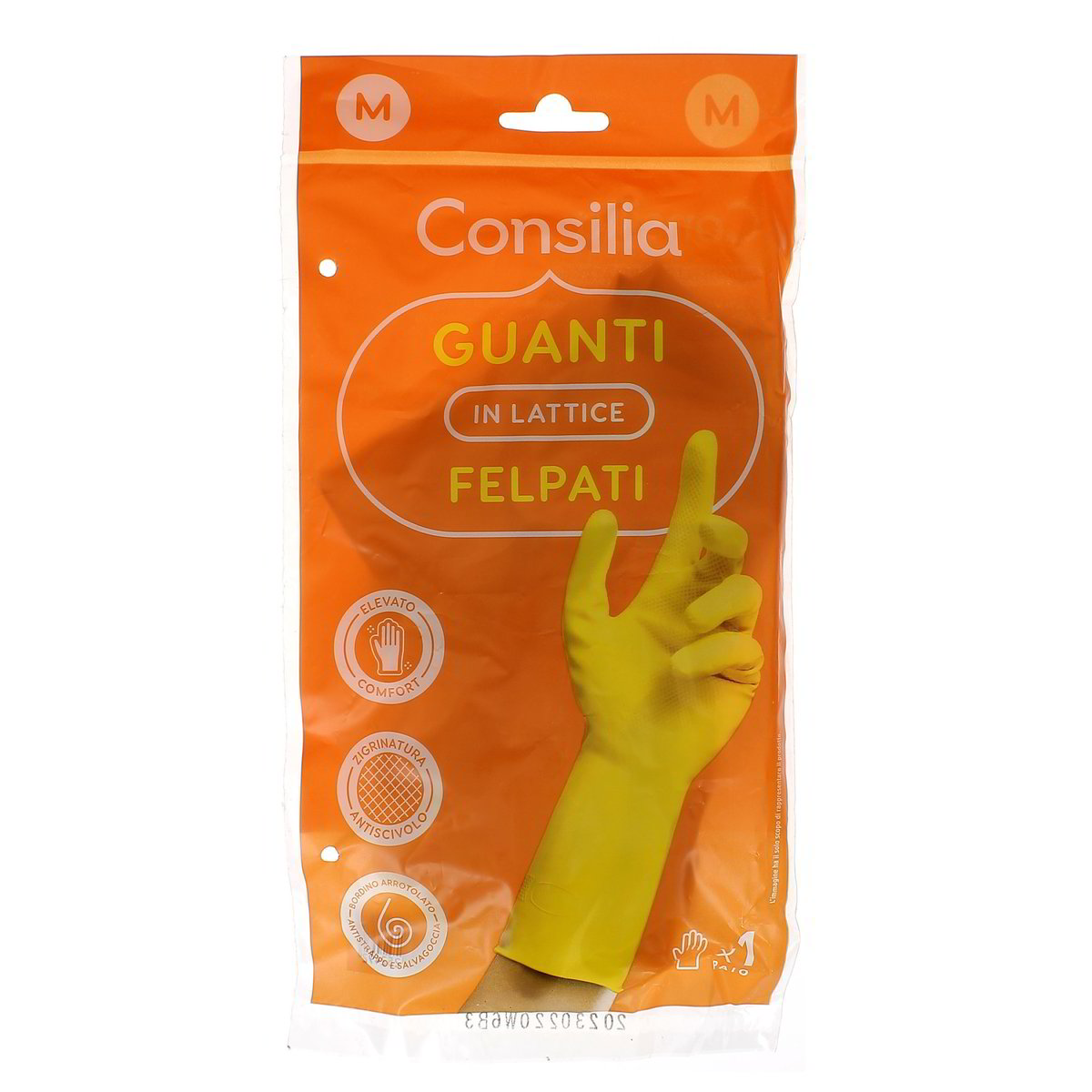 Consilia Guanti Felpati In Lattice Taglia M 1 paio