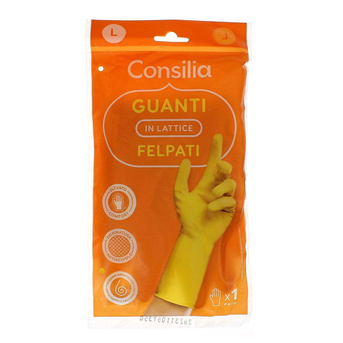Consilia Guanti Felpati In Lattice Taglia L 1 paio