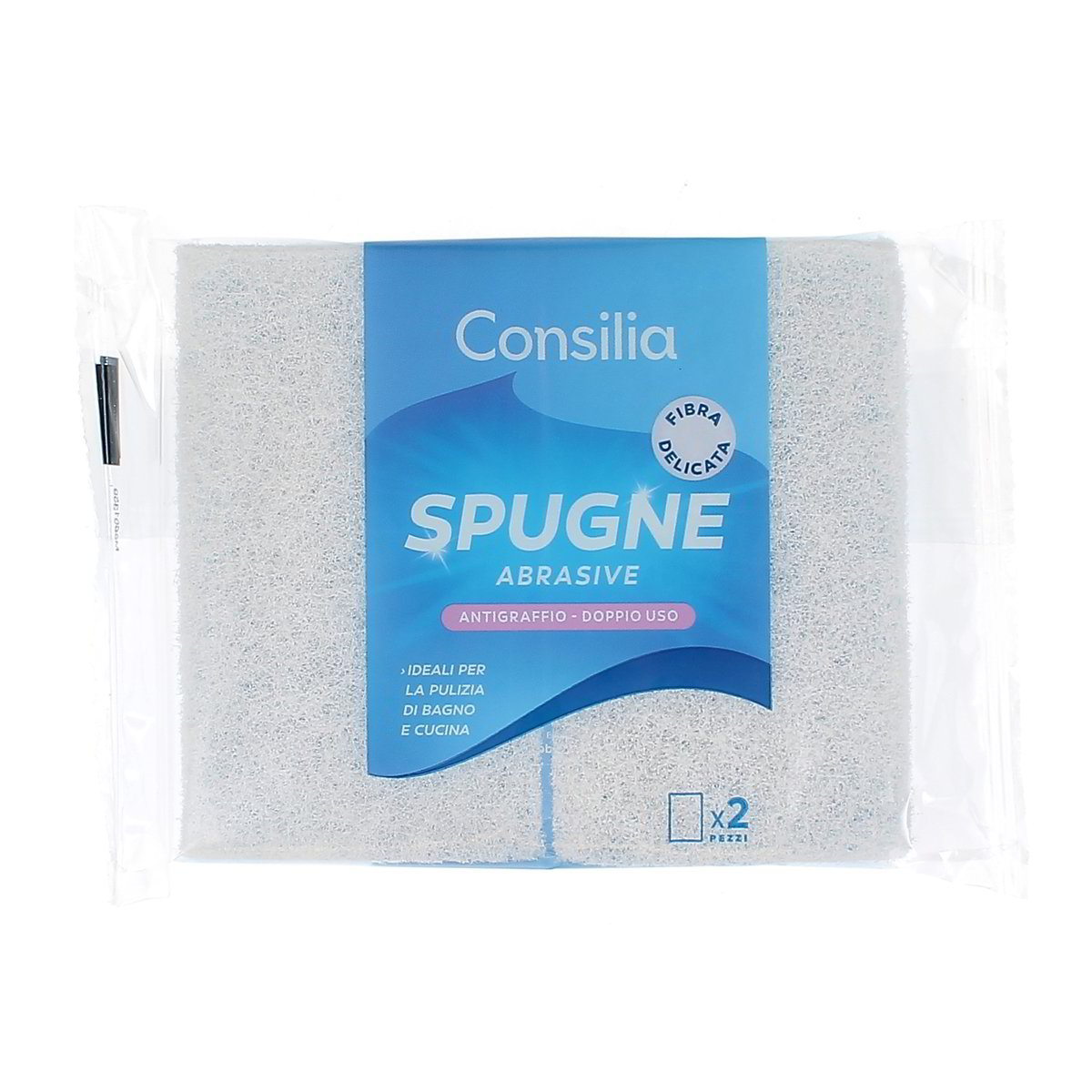 Consilia Spugne Abrasive Antigraffio 2 pezzi