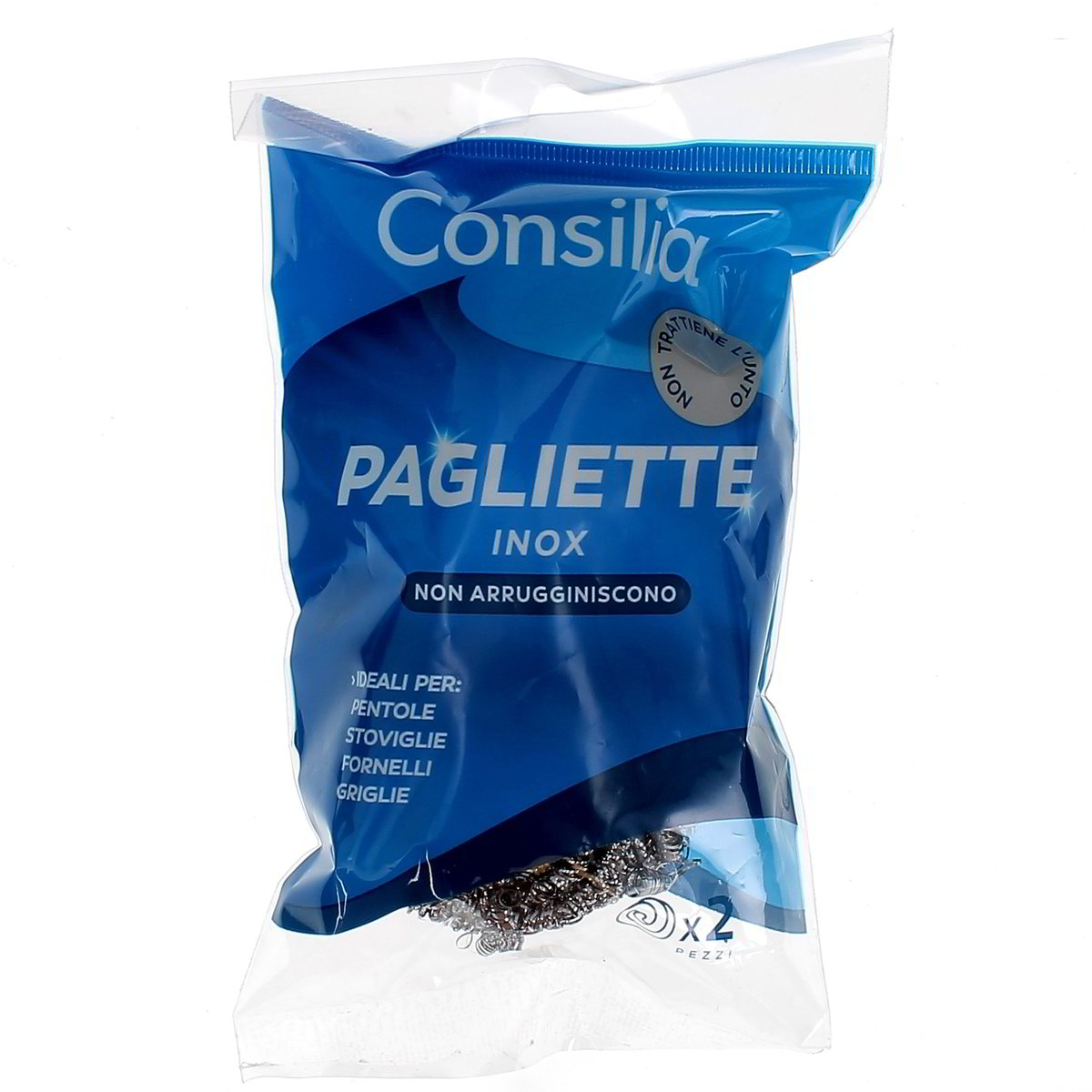 Consilia Pagliette Inox 2 pezzi