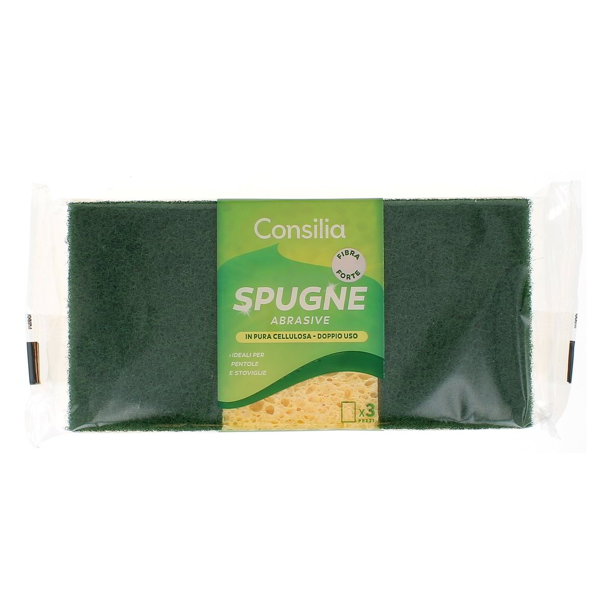 Consilia Spugne Abrasive 3 pezzi