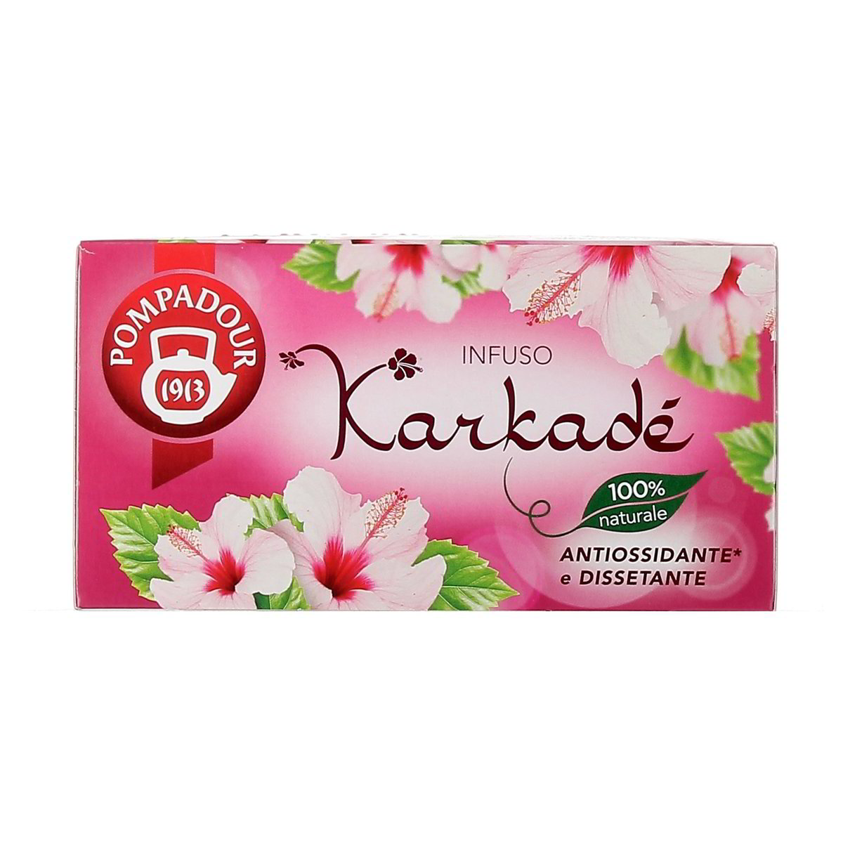 Pompadour Infuso Karkadé Tonificante E Dissetante 20 Filtri 40 g