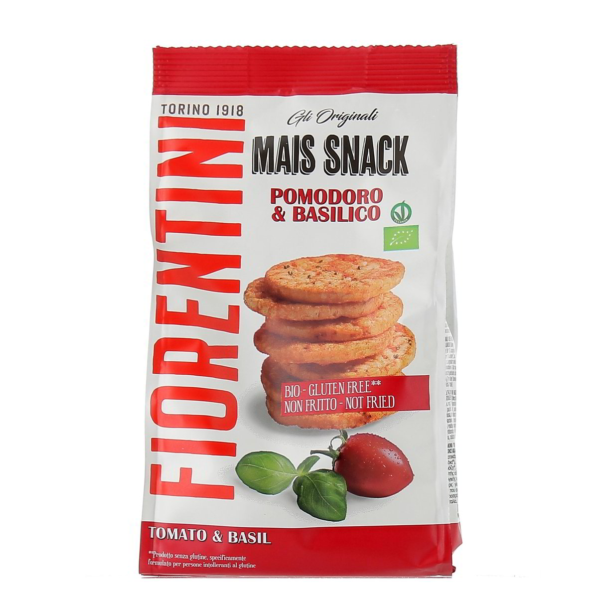 Fiorentini Mais Snack Pomodoro E Basilico Bio 50 g