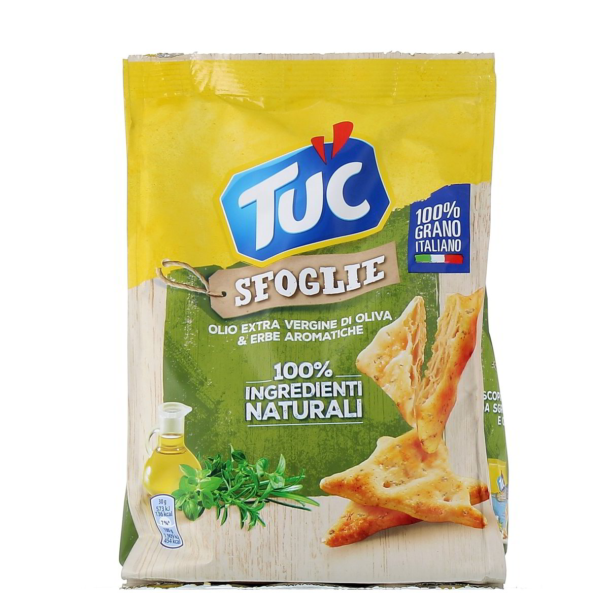 TUC Sfoglie Erbe Aromatiche E Olio Extra Vergine Di Oliva 170 g