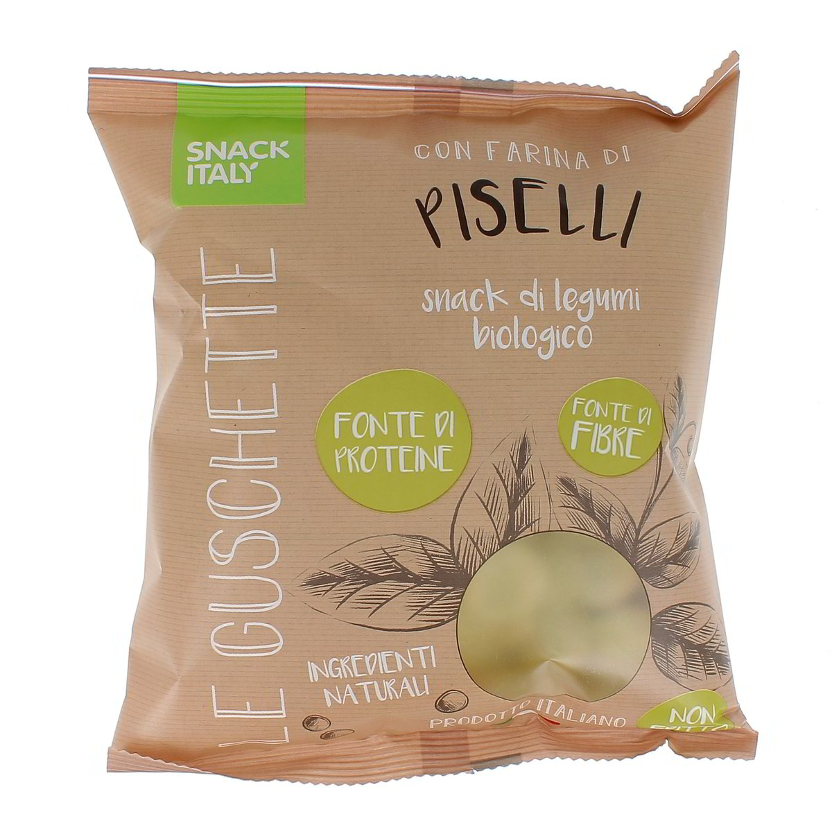 Snack Italy Le Guschette Con Farina Di Piselli Bio 70 g