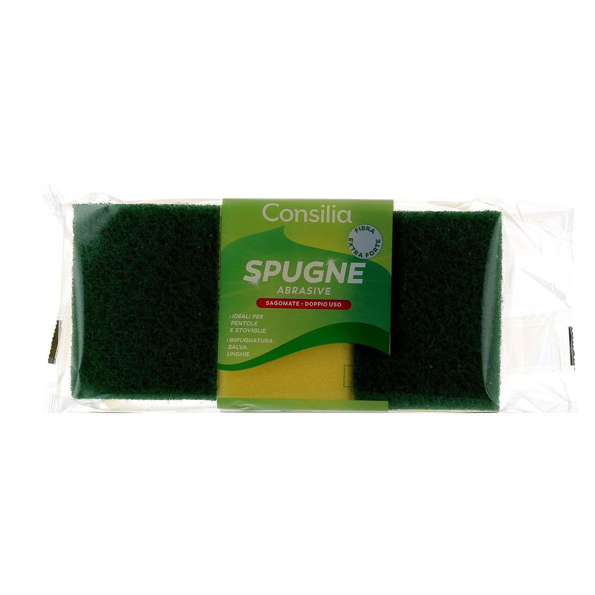 Consilia Spugne Abrasive Sagomate 3 pezzi