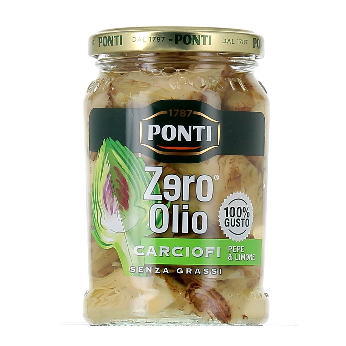 Ponti Zero Olio Carciofini 300 g - sgocciolato 170 g
