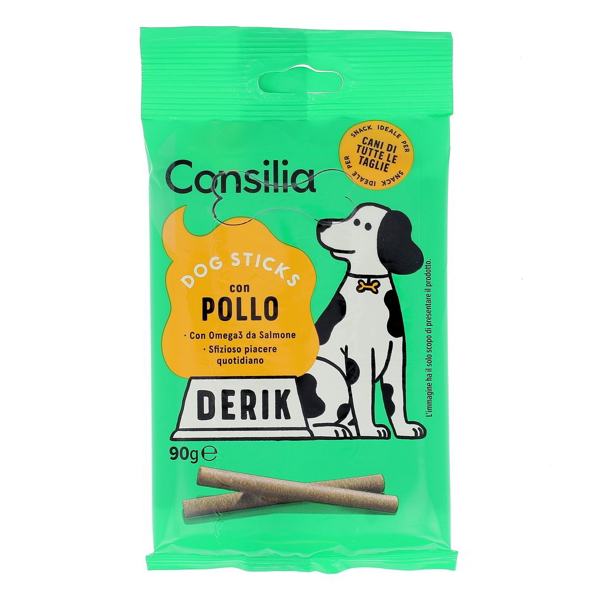 Consilia Derik Dog Stick Con Pollo 90 g