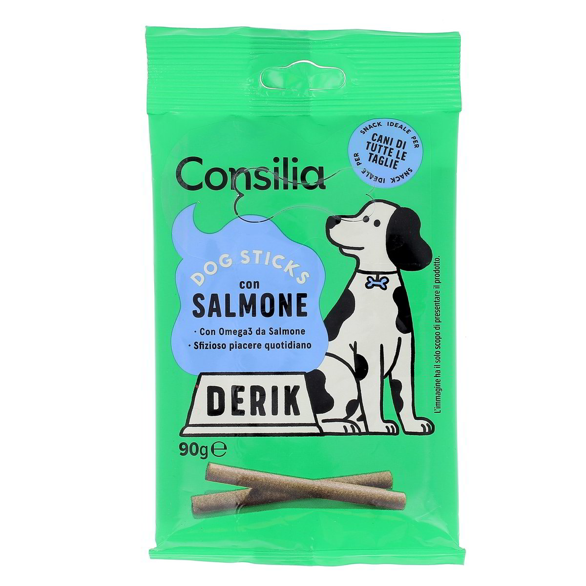 Consilia Derik Dog Stick Con Salmone 90 g