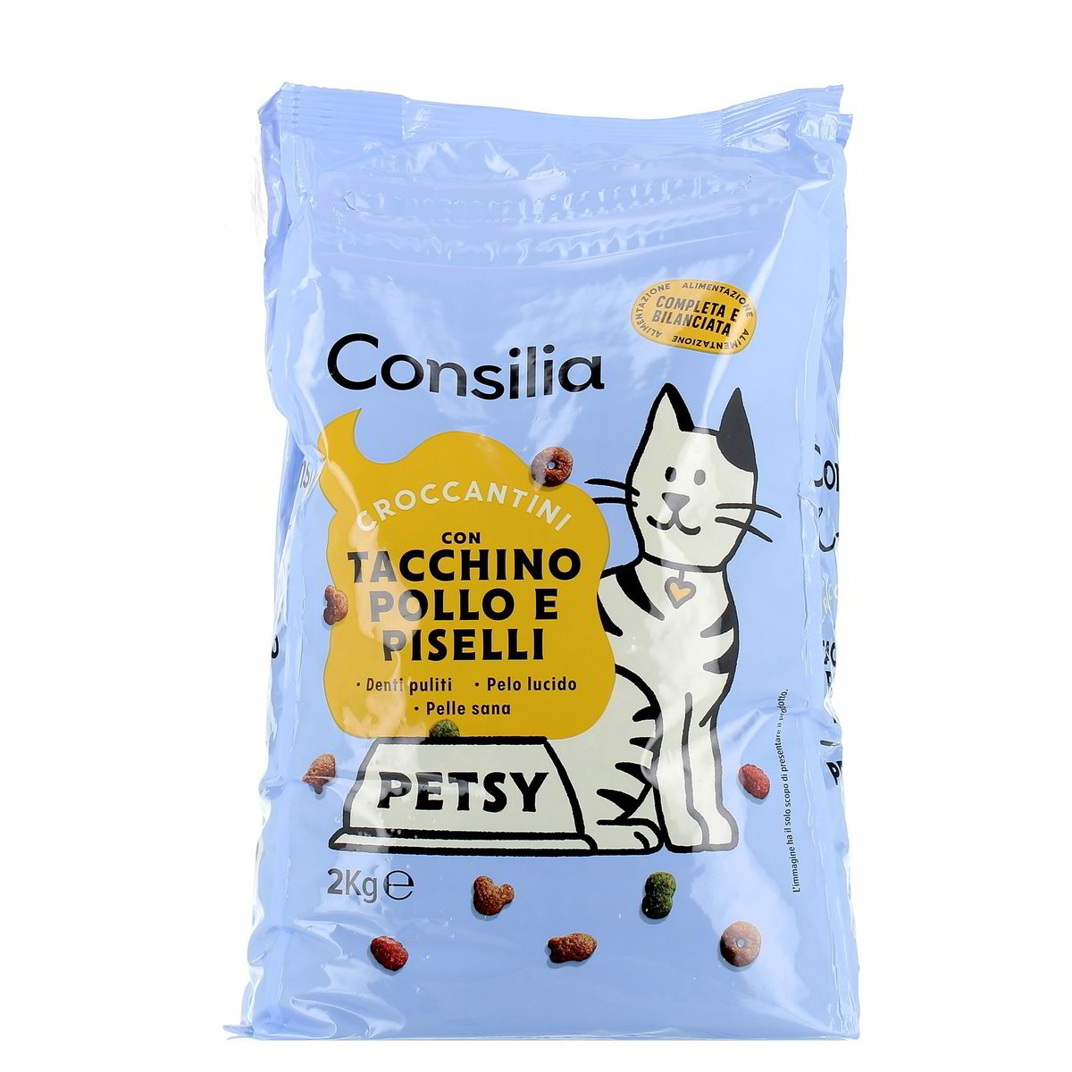 Consilia Petsy Croccantini Con Tacchino Pollo E Piselli 2 kg
