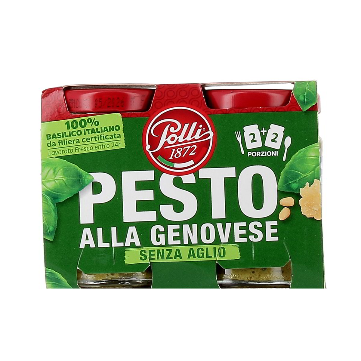 Polli Pesto Alla Genovese Senza Aglio 2x90 g