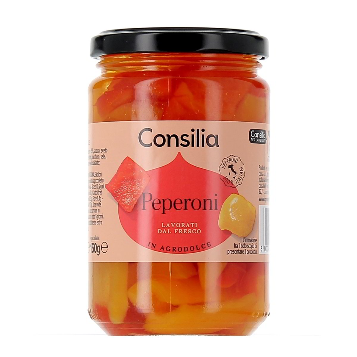 Consilia Peperoni In Agrodolce 300 g - sgocciolato 150 g