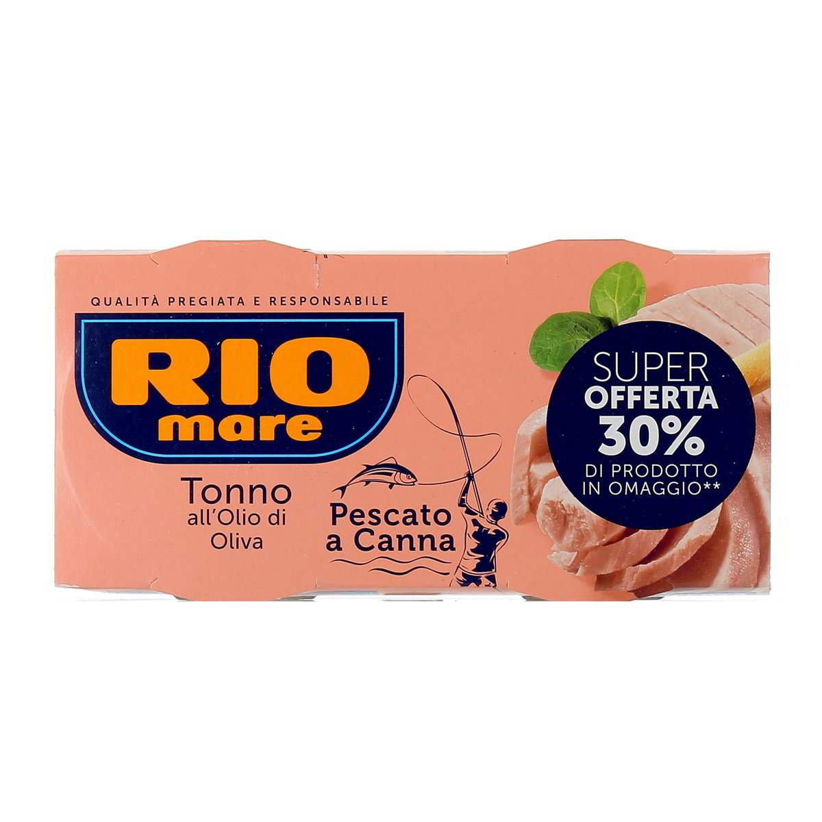 RIO Mare Tonno All'olio Di Oliva Pescato A Canna 2x160 - sgocciolato 2x104 g