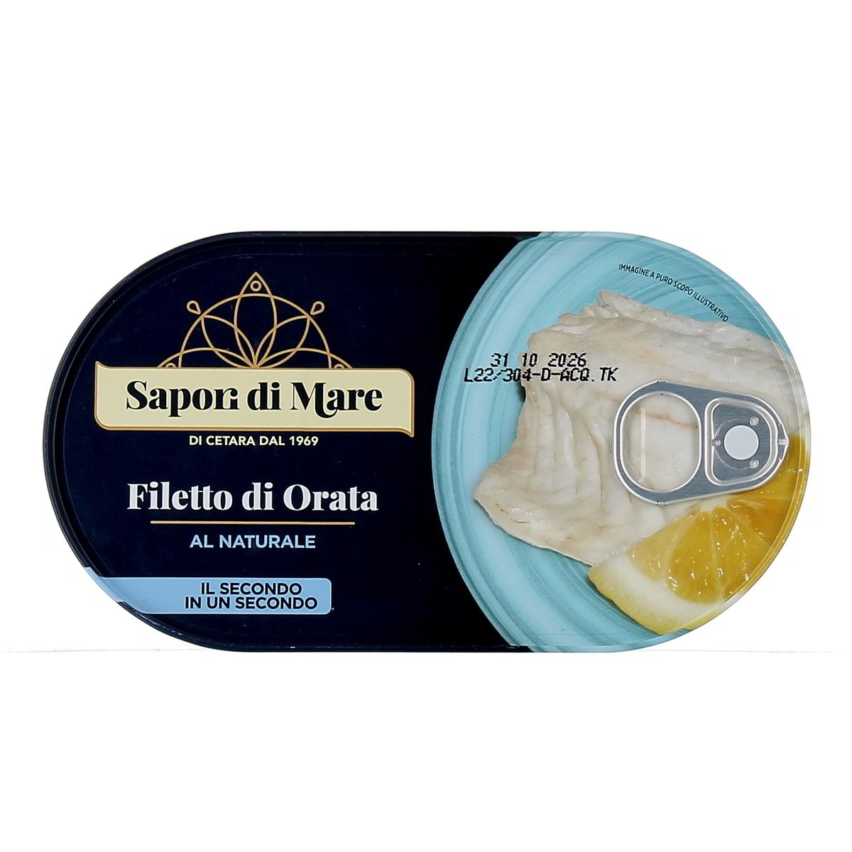 Sapori di Mare Filetto Di Orata Al Naturale 145 g - sgocciolato 73 g