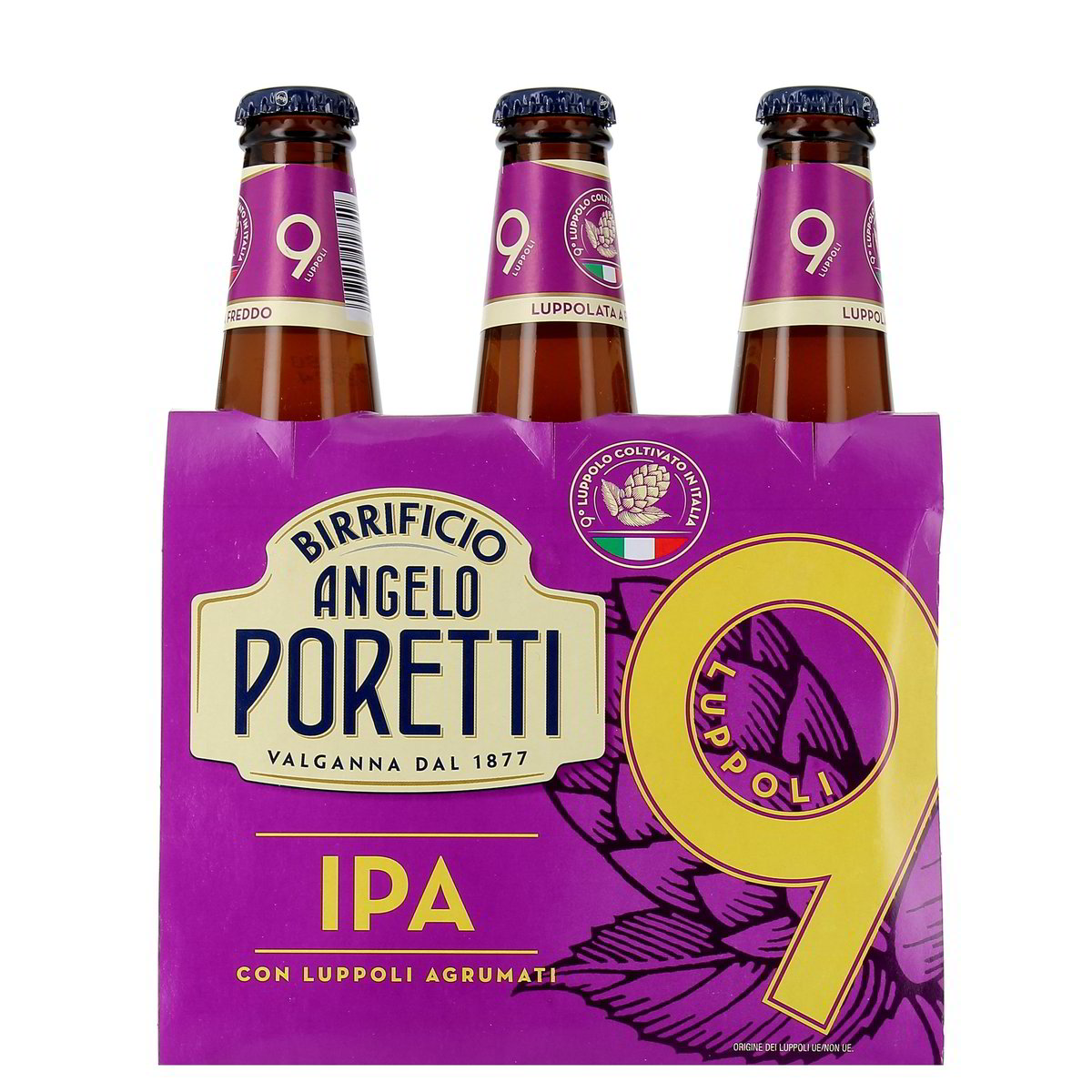 Angelo Poretti Birra 9 Luppoli Agrumati Ipa 3x33 cl