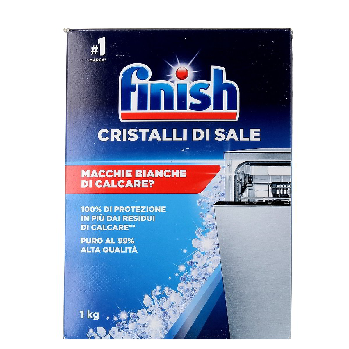 Finish Cristalli Di Sale Lavastoviglie 1 kg