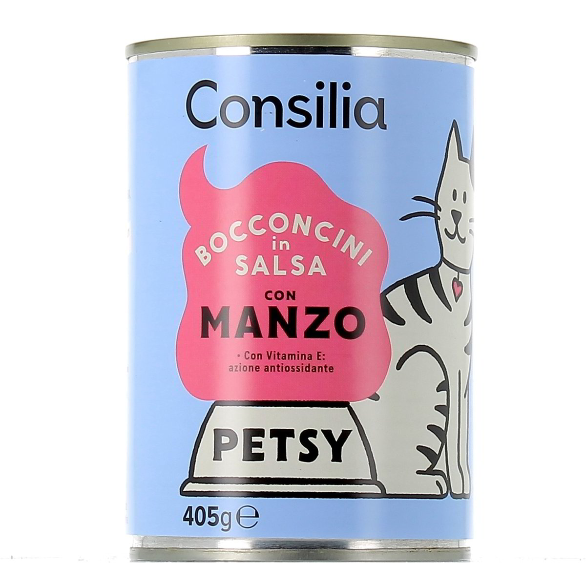 Consilia Petsy Bocconcini Con Manzo 405 g