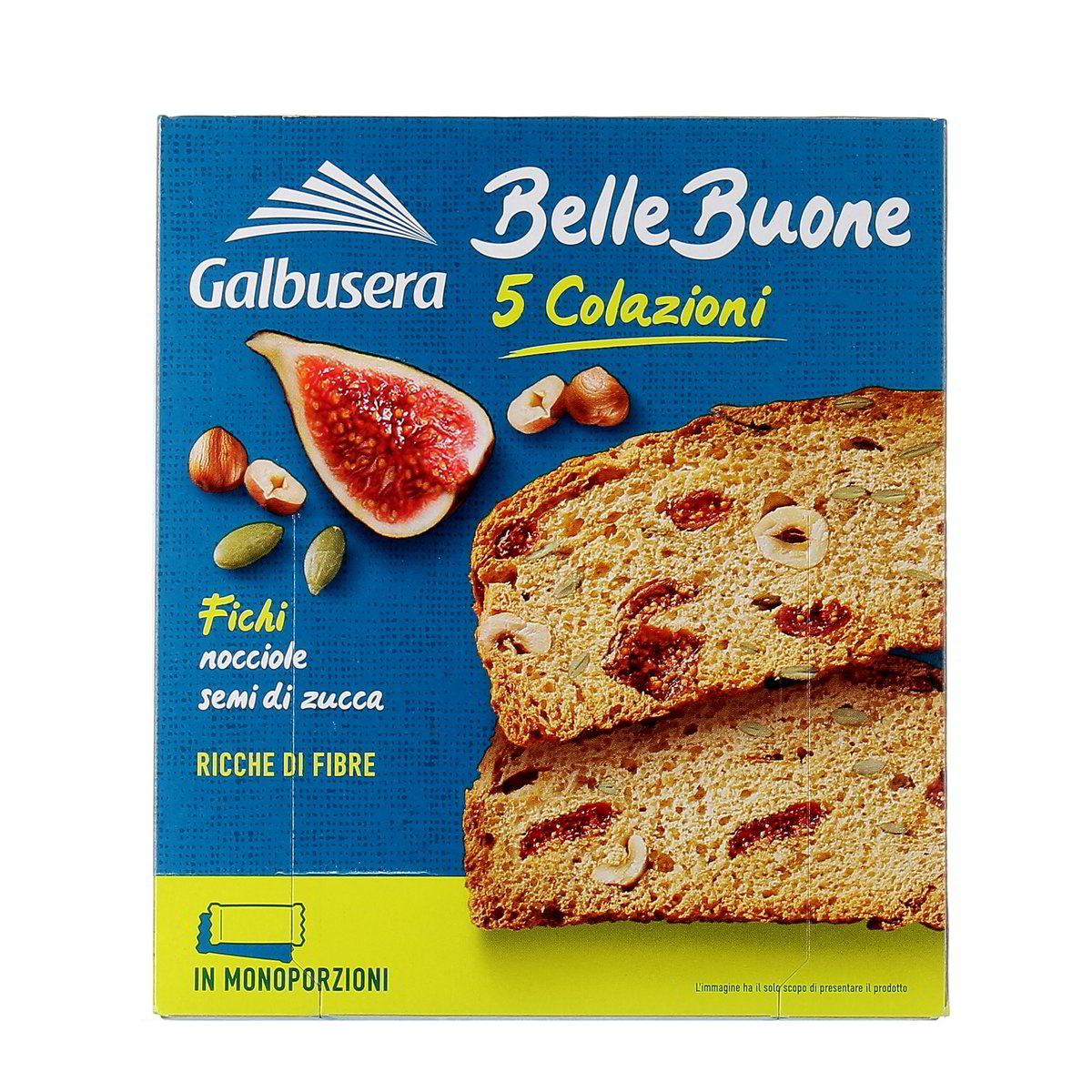 Galbusera Belle Buone 5 Colazioni Con Fichi Nocciole E Semi Di Zucca 200 g