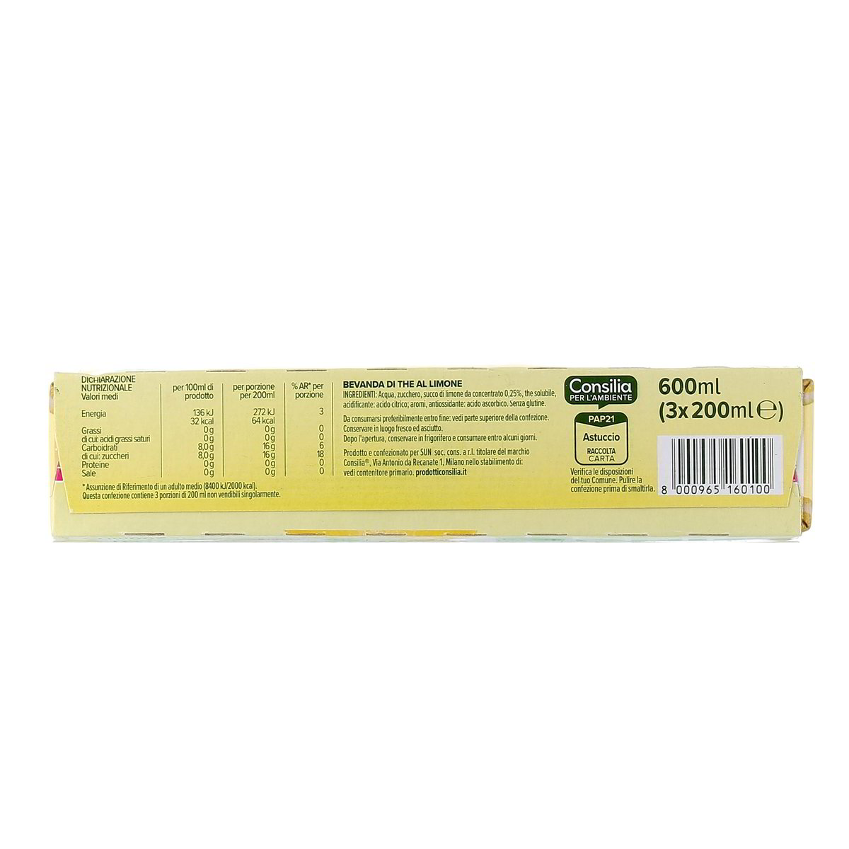 Consilia The Al Limone 3x20 cl — immagine 3