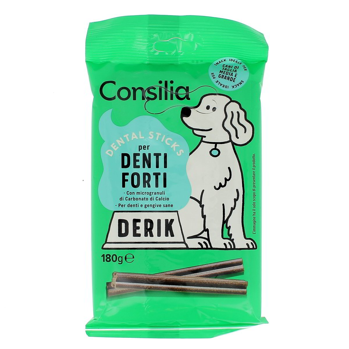 Consilia Derik Dental Stick Per Denti Forti Medio Grandi 180 g