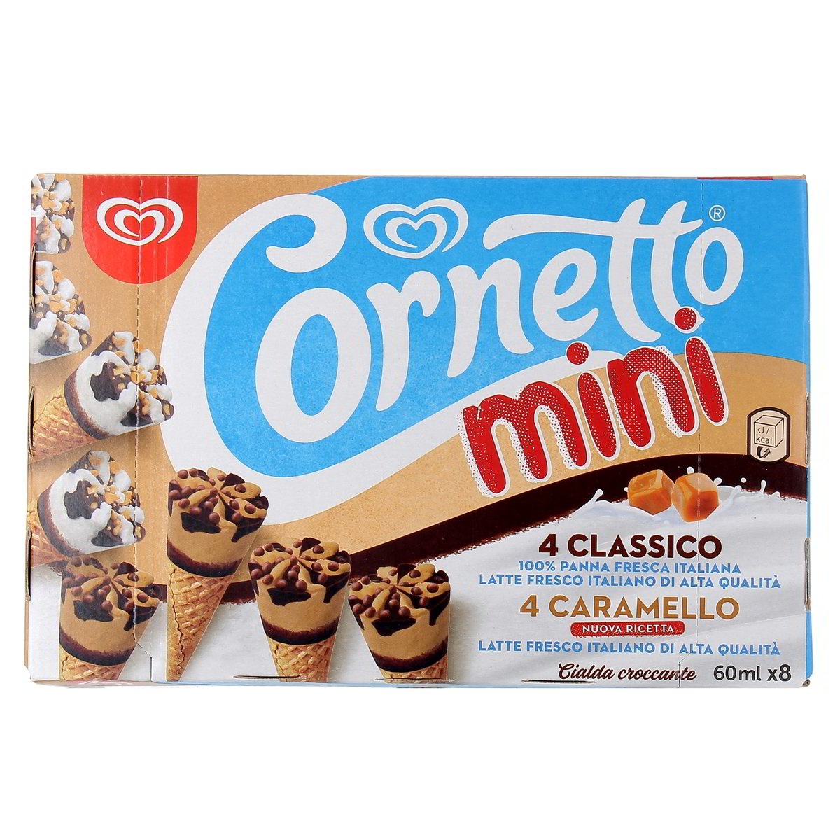 Algida Cornetto Mini 4 Classico 4 Caramello 288 g