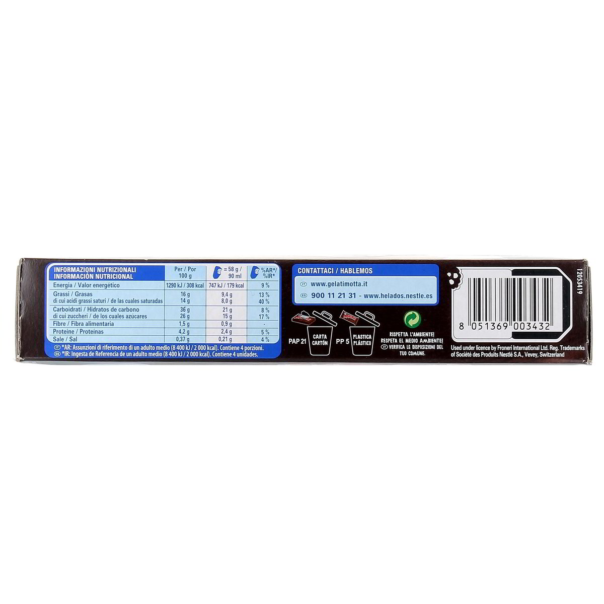 Nestle MAXIBON THE SPECIALS CHOCO BROWNIE x4 240 g — immagine 3