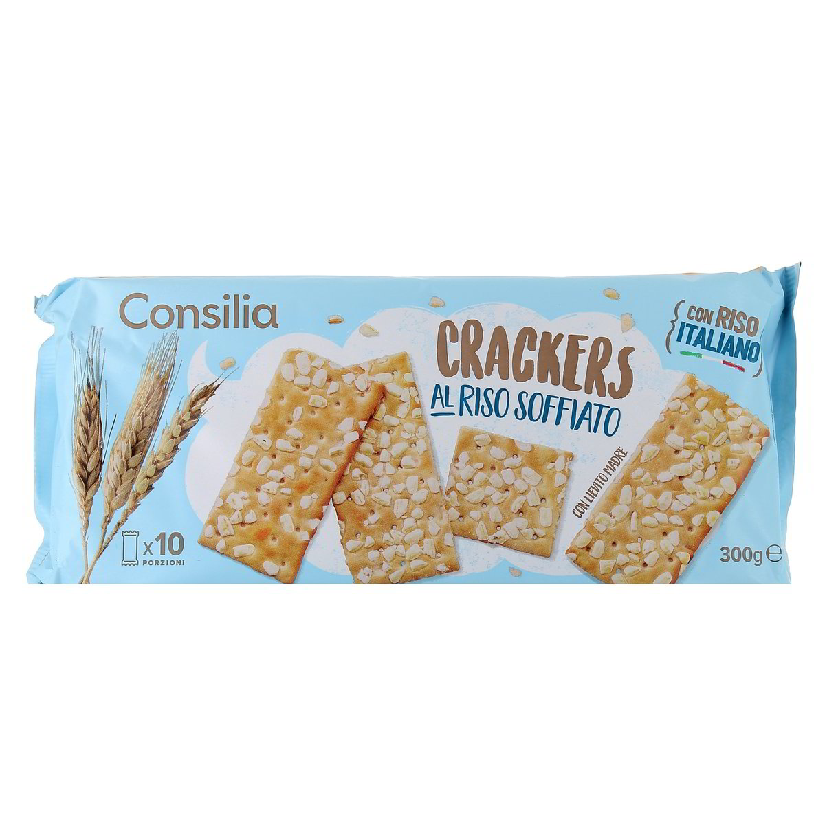 Consilia Crackers Con Riso Soffiato 300 g