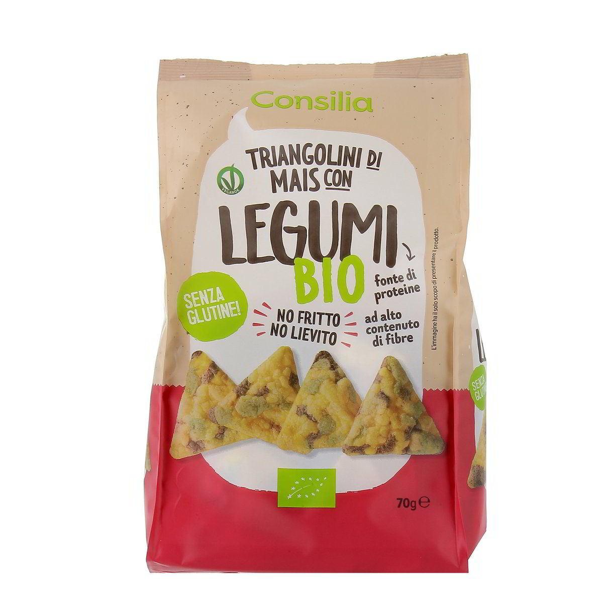 Consilia Triangolini Di Mais Con Legumi Bio 70 g