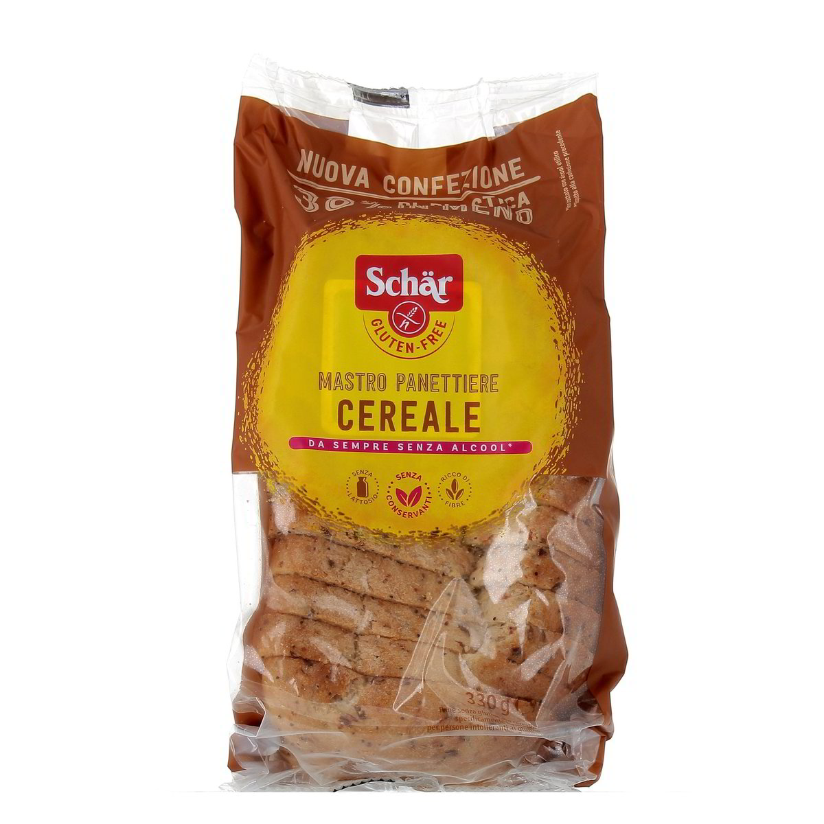 Schär Cereale Del Mastro Panettiere Morbide Fette Con 7 Semi & Cereali 330 g