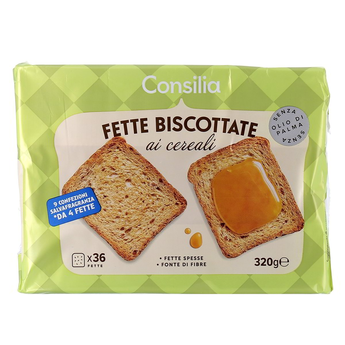 Consilia Fette Biscottate Ai Cereali 320 g