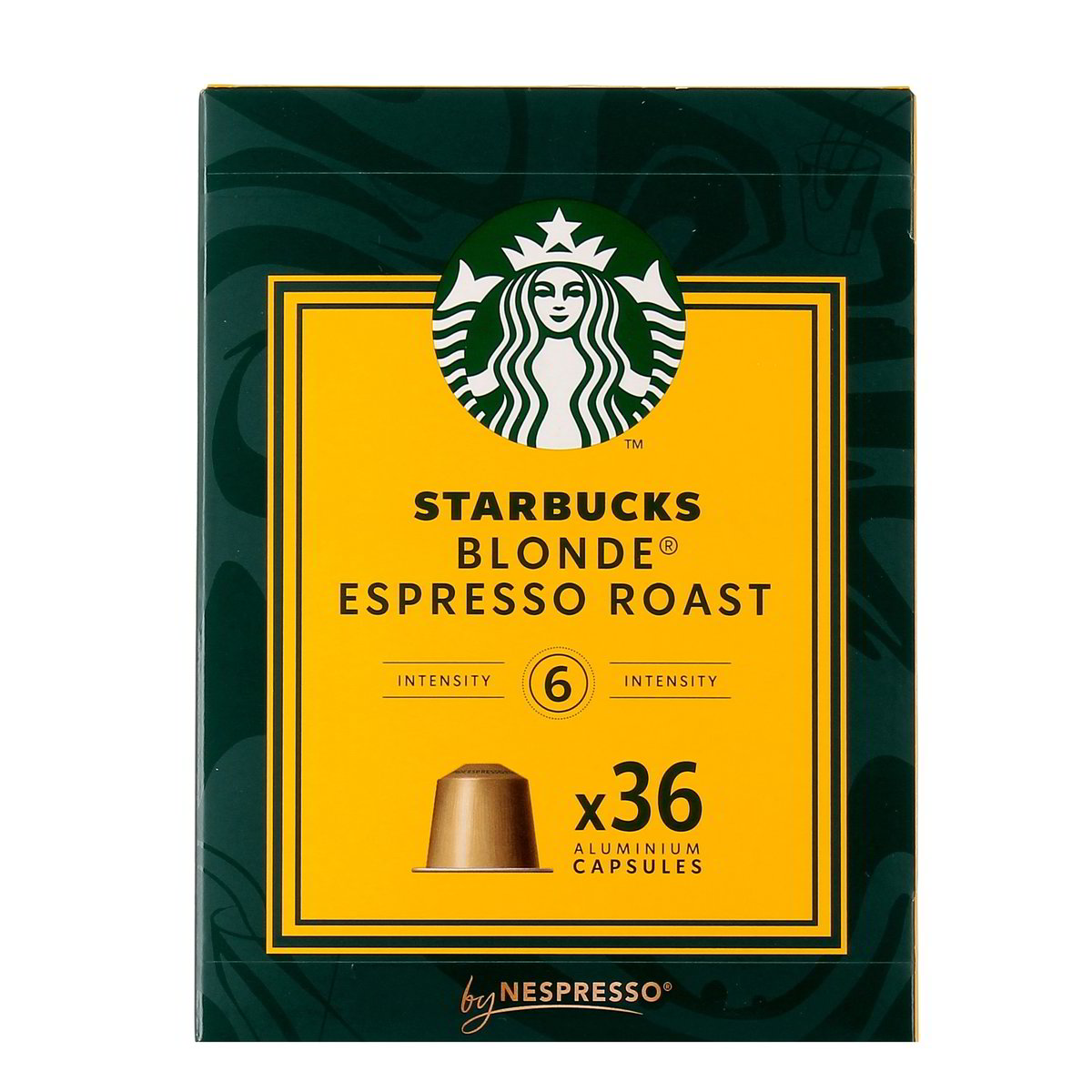Starbucks Blonde Espresso Roast Intensity 6 36 pezzi - 188 g totali