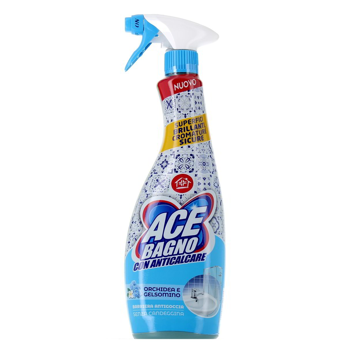 ACE Spray Bagno Con Anticalcare Senza Candeggina 600 ml