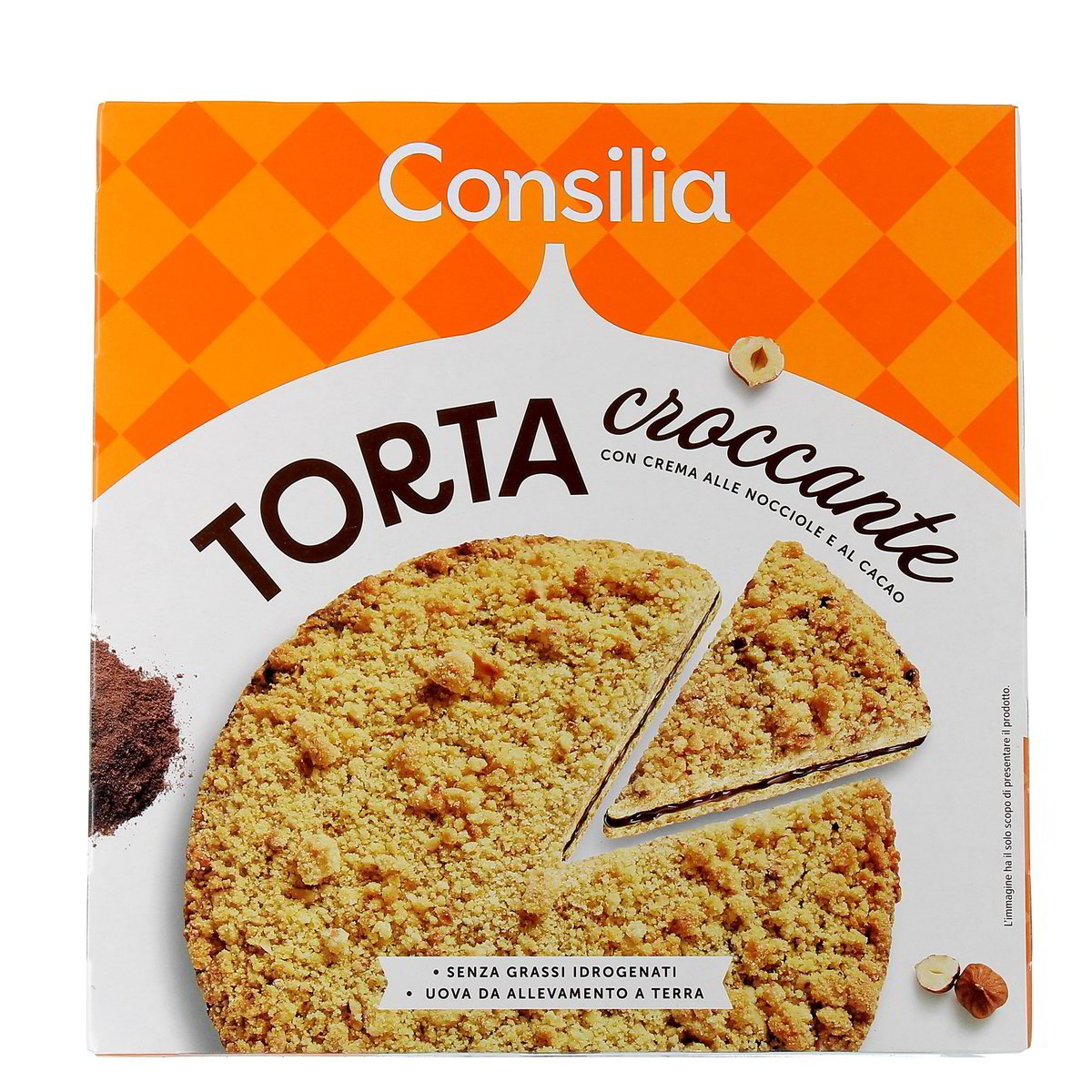 Consilia Torta Croccante Con Nocciole E Cacao 500 g