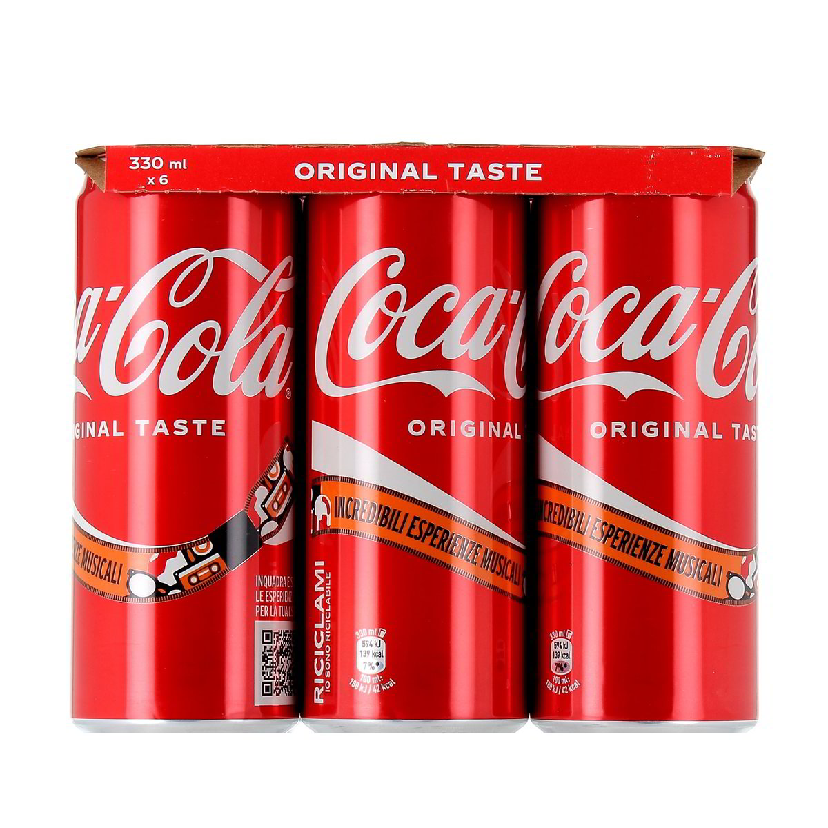 Coca-Cola Original Taste 6x33 cl