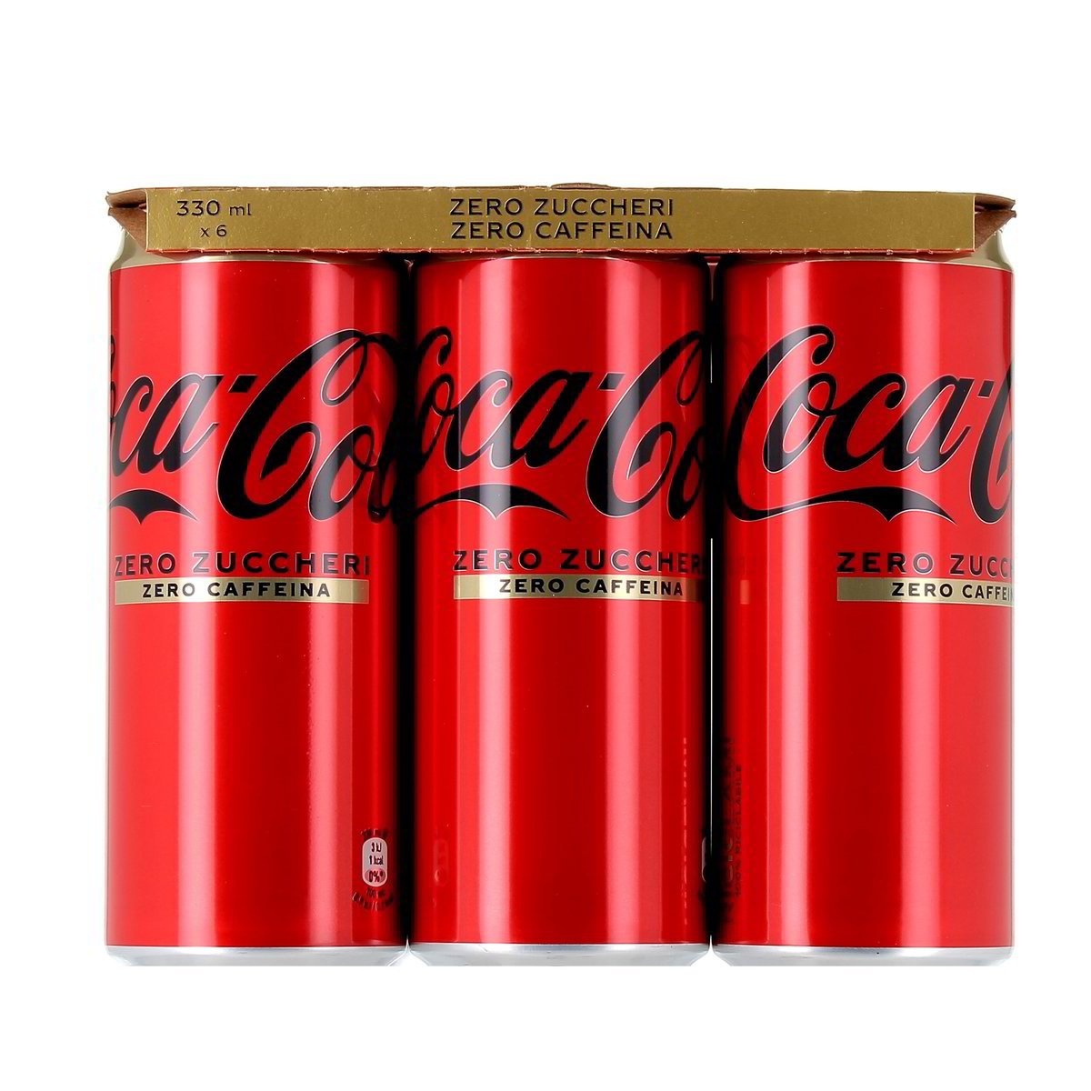 Coca-Cola Zero Zuccheri Zero Caffeina 6x33 cl