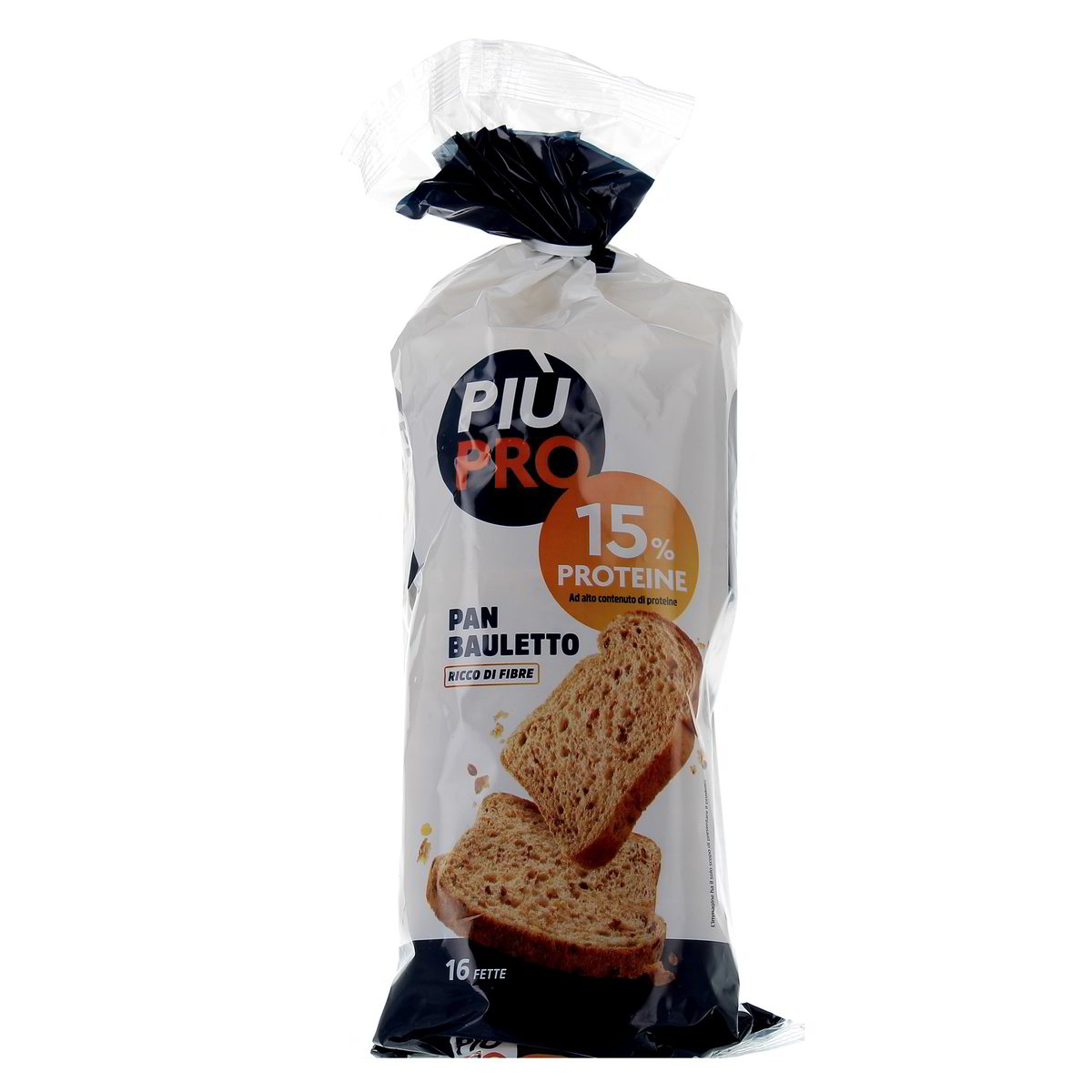 PIU PRO Pan Bauletto 15% Proteine 400 g