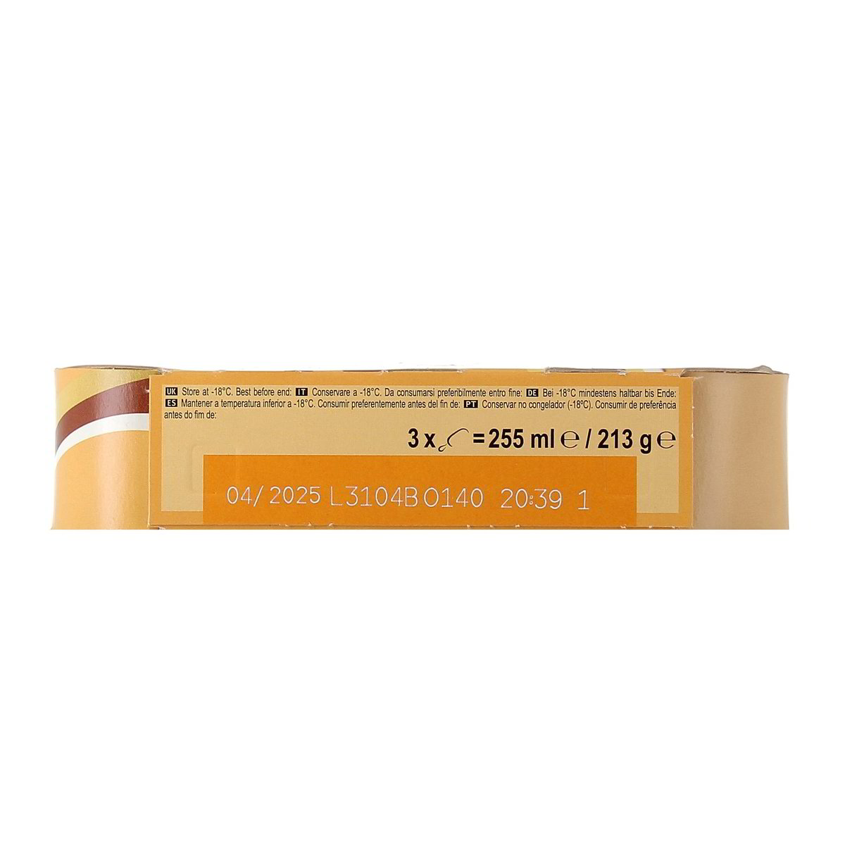 Algida MAGNUM DOUBLE GOLD CARAMEL BILLIONAIRE x3 213 g — immagine 3