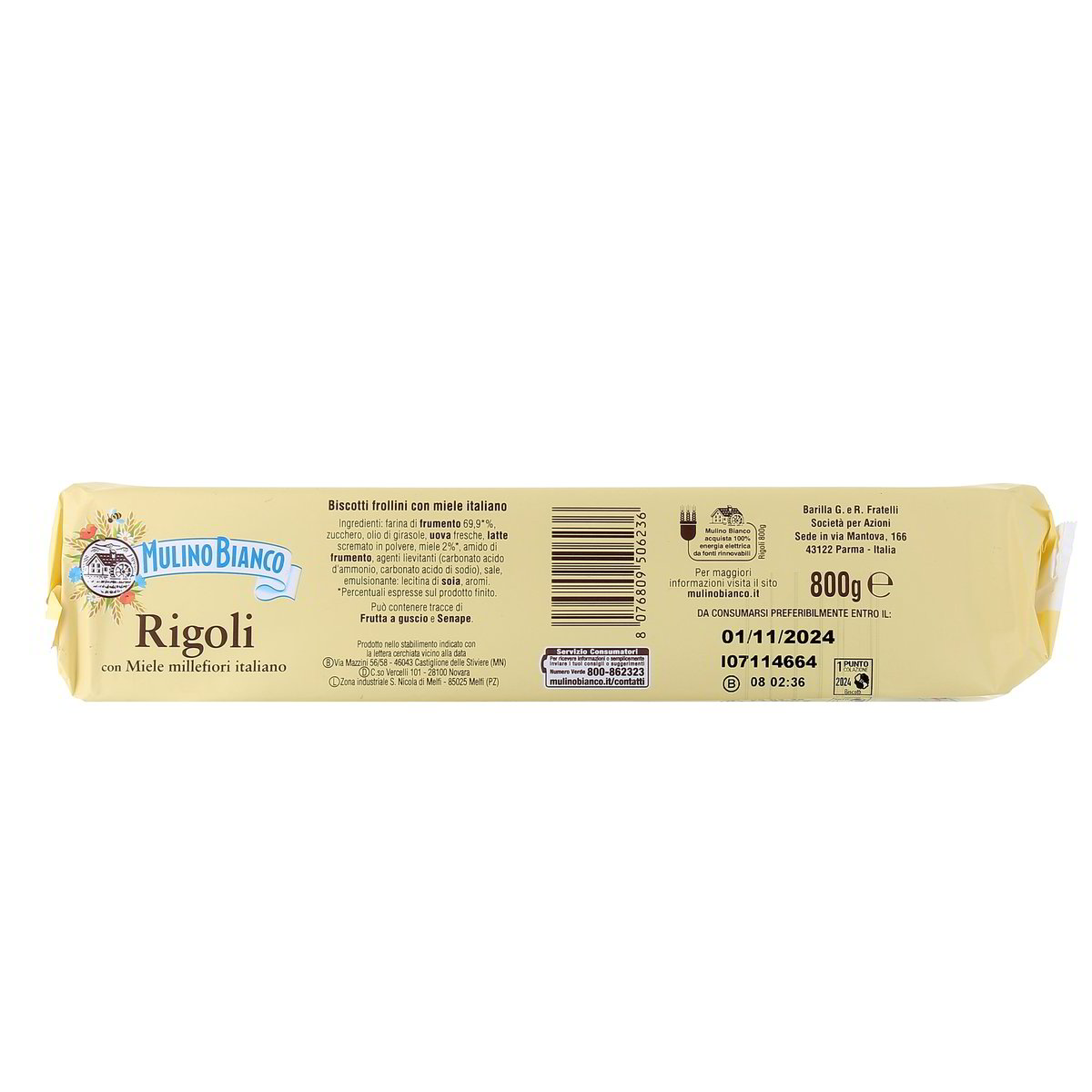 Mulino Bianco Rigoli 800 g — immagine 3