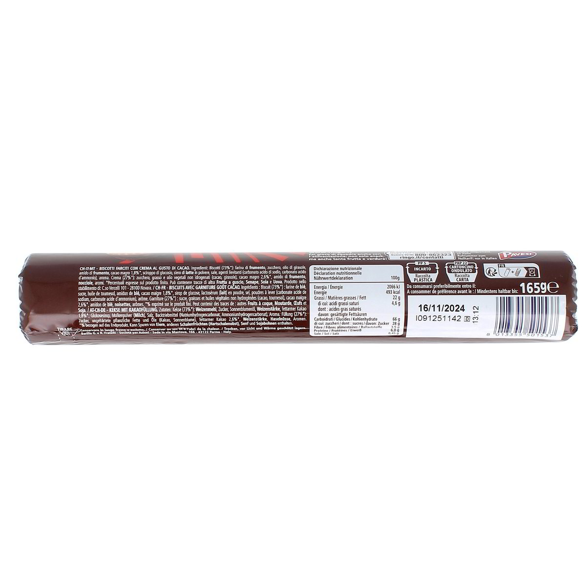 Pavesi Ringo Cacao 165 g — immagine 3