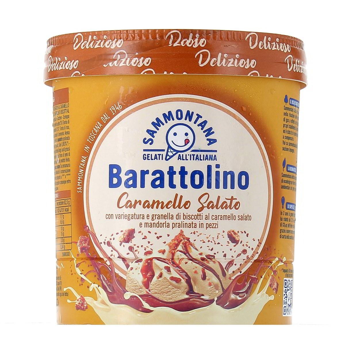 Sammontana Barattolino Caramello Salato 500 g