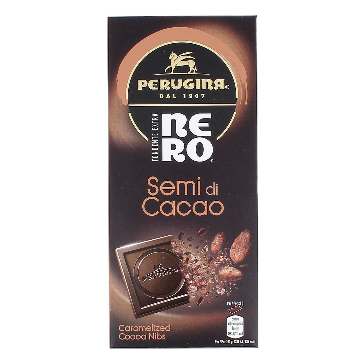 Perugina Nero Fondente Extra Semi Cacao Tavoletta Cioccolato 85 g
