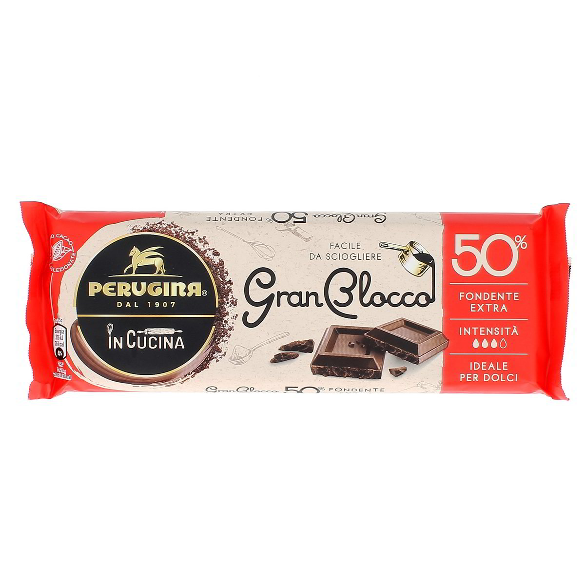 Perugina Granblocco Tavoletta Cioccolato Fondente Extra 50% 150 g