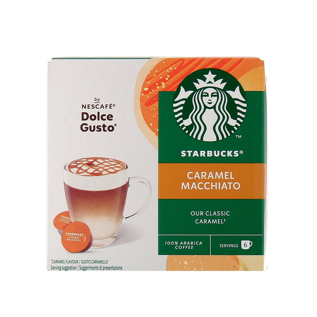 Starbucks Caramel Macchiato By Nescafé Dolce Gusto Latte E Caffè 12 pezzi