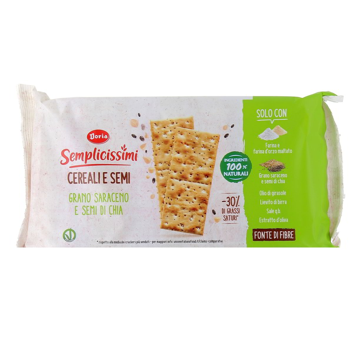 Doria Semplicissimi Cereali E Semi Grano Saraceno E Semi Di Chia 245 g