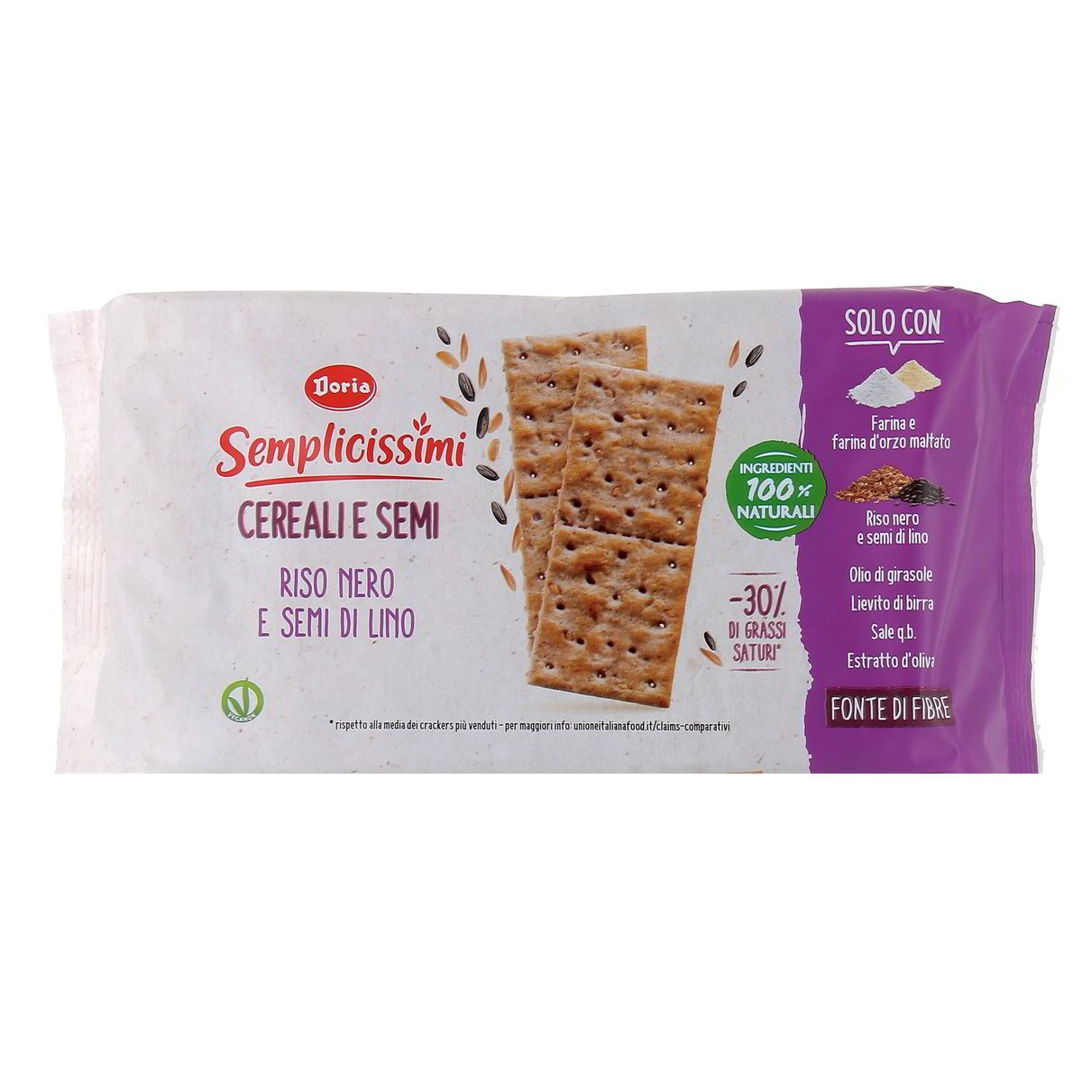 Doria Semplicissimi Cereali E Semi Riso Nero E Semi Di Lino 245 g