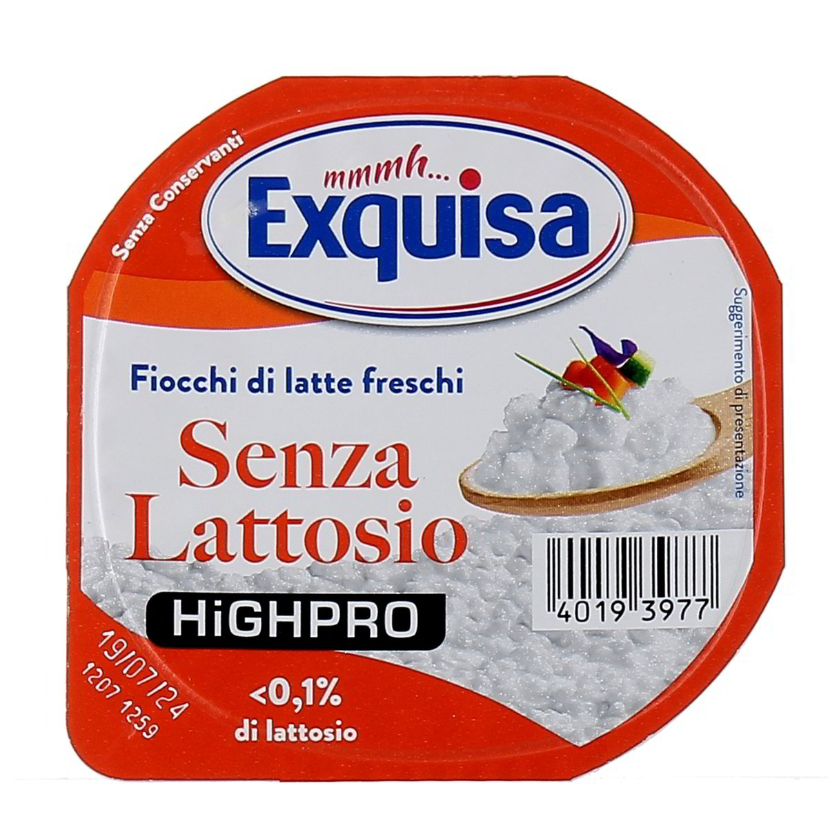 Exquisa Highpro Fiocchi Di Latte Fresco Senza Lattosio 175 g