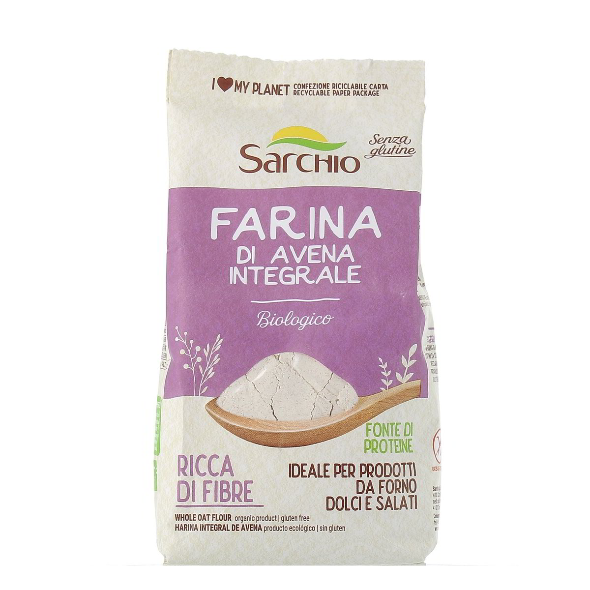 Sarchio Farina Di Avena Integrale Bio 350 g